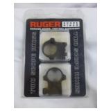 Ruger 1" High Matte Black Scope Rings - NEW