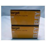 2 Boxes Eley Target 22LR Ammunition - 100rds