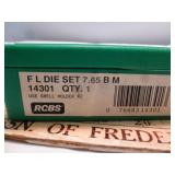 RCBS 7.65 Argentine FL Reloading 2 Die Set - NOS
