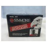 Simmons 12V Quartz Halogen Spotlight - NOS