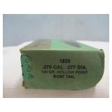 Sierra 270 Cal 140gr HP BT Reloading Bullets 100ct