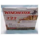 Winchester 22LR 36gr HP Ammunition - 333 Rounds