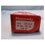 Hornady 44 Caliber 180gr HP Reloading Bullets