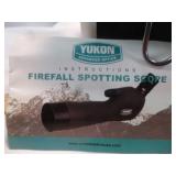 Yukon Optics 12-24X Spotting Scope w/ Bipod & Case