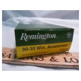 Remington 30-30 Win Accelerator 55gr SP Ammo 20rds