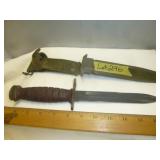 Vintage Camillus US Military M4 Bayonet