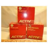 3 Boxes Activ 12ga Target Load #7 1/2 Shot Shells