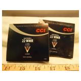 2 Boxes CCI 22 Magnum Shot Shells 40rd