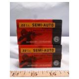 Geco 22LR Semi-Auto LRN Rim Fire Ammunition 100rd