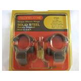 Redfield Nickel 1" High Extended Front Scope Rings