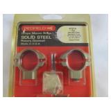 Redfield Nickel 1" High Dovetail Scope Rings