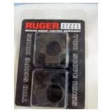 Ruger 1" Medium Height Matte Black Scope Rings