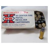 Winchester 38 Long Colt 150gr LRN Ammunition 50rds