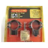 Redfield 1" Extra High Steel Dovetail Scope Rings