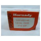 Hornady 7.62 / 310 Dimater 123gr Reloading Bullets