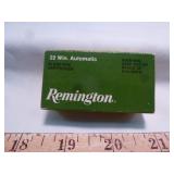 Remington 22 Winchester Auto Rim Fire Ammunition