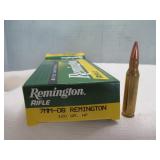 Remington 7mm-08 Rem 120gr HP Ammunition - 20rds