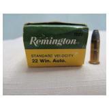 Remington 22 Winchester Auto Rim Fire Ammunition