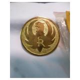 Ruger Solid Brass Belt Buckle NOS - Sile N.Y.