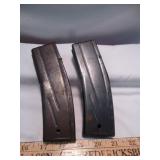 2pc US M1 30 Carbine 30rd Steel Magazines