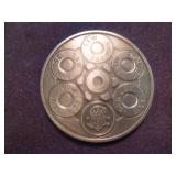 Smith & Wesson Magnum Brass Belt Buckle - NOS