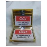 2 Boxes CCI 44 Magnum Shot Shells - 20rds