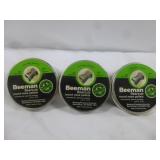 3pc Beeman Bear Cub 22 Cal Lead Air Gun Pellets
