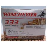 Winchester 22LR 36gr HP Ammunition - 333rds