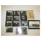 Antique Postcards & Glass Magic Lantern Slides