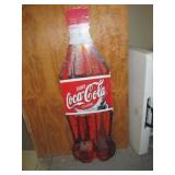Coca Cola Bottle 4ft Corrugated Plastic Sign
