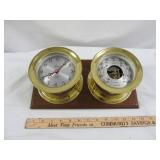 Chelsea Clock Works Shipstrike Clock & Barometer