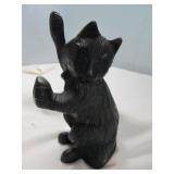 Vintage Cast Iron Kitty Door Stop