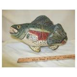 Detailed Hanging Composite Trout Display