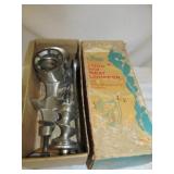 Vintage Climax Food Chopper Meat Grinder - NOS
