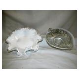 Fenton & Hocking Vintage Cased Art Glass Bowls