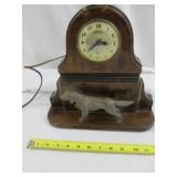 Vintage Lanshire Electric Art Deco Mantle Clock