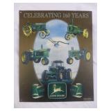 1997 John Deere 160 Years Farm Tractor Metal Sign