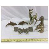 Vintage Brass Menagerie of Animals