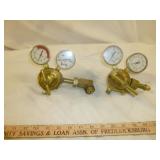 2pc Victor Oxy-Acetylene Regulator & Gauge Sets