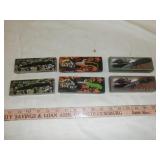 6pc Folding Knives / Pocket Knives - NEW In Boxes