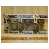 3pc Funko POP! Bobblehead Collectibles
