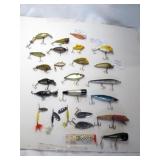 25pc Fishing Lures - Some Vintage