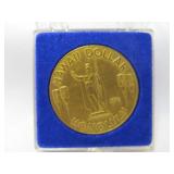 Hawaii Dollar Vintage Honolulu Medallion