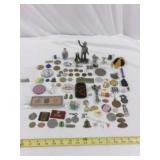 Cigar Box Lot - Small Collectibles, Tokens, Etc.