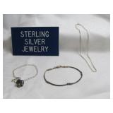 Sterling Silver Bracelets & Necklace Chain