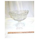 Royal Limited Czech Lead Crystal Large Compote