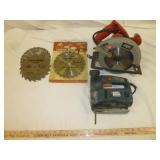 Skil Circular Saw w/ Blades & Scroll Saw