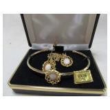 Genuine Opal 3pc Jewelry Set in Gift Box
