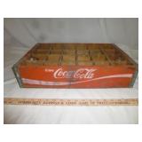 Coca Cola Vintage Wood 24 Bottle Soda Crate