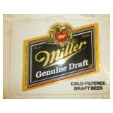 Miller Genuine Draft Metal Bar Advertising Sign